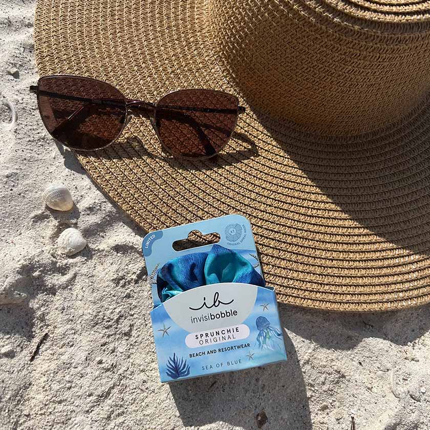 SPRUNCHIE Bikini Meer von Blau