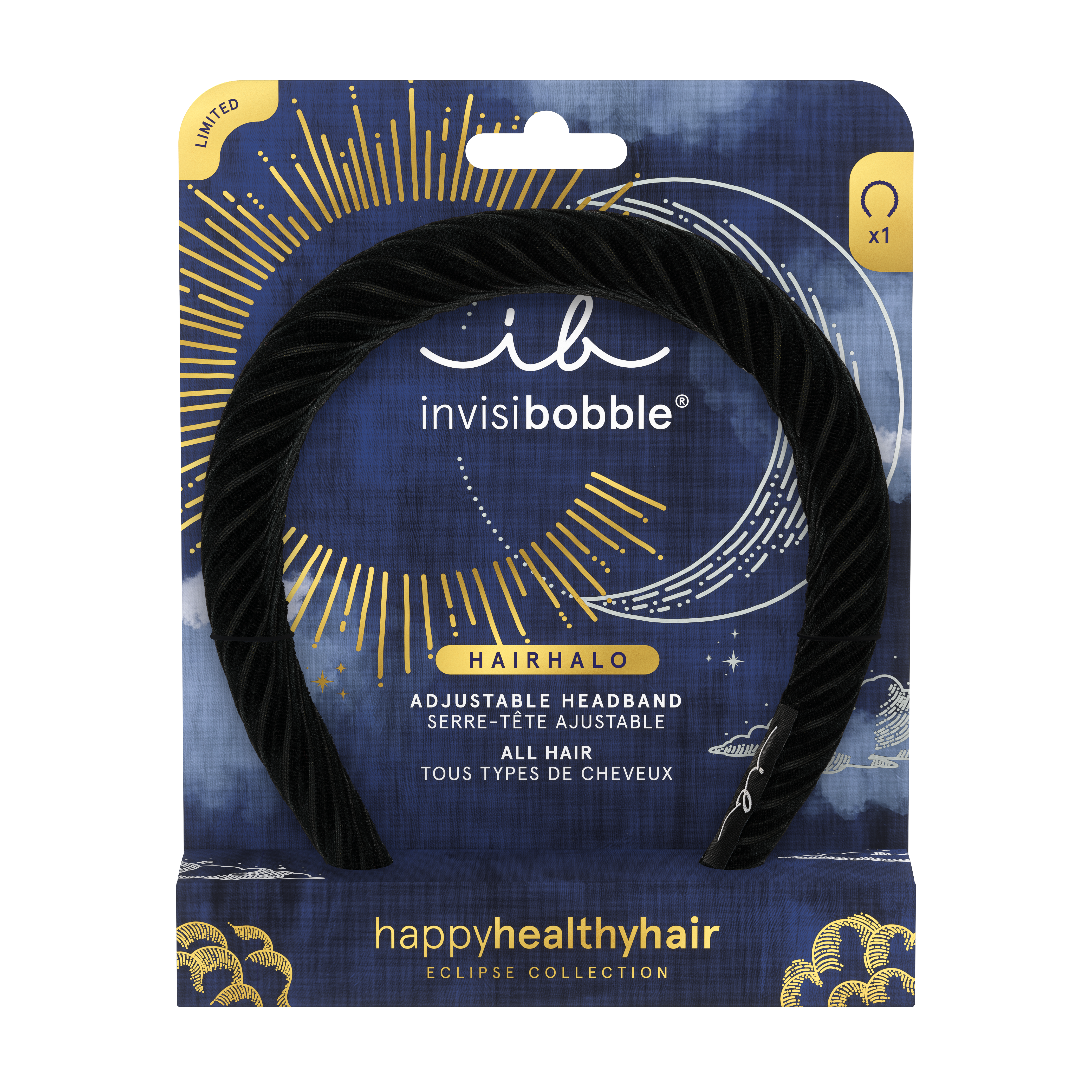 HAIRHALO Eclipse Mitternachtsring